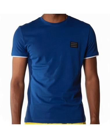 ANTONY MORATO CAMISETA SLIM FIT PARCHE LOGOTIPO AZUL
