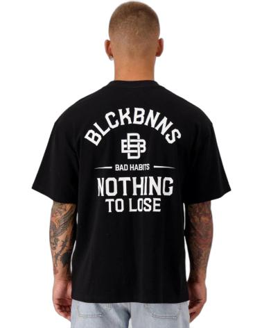 BLACK BANANAS CAMISETA BAD HABITS NEGRO