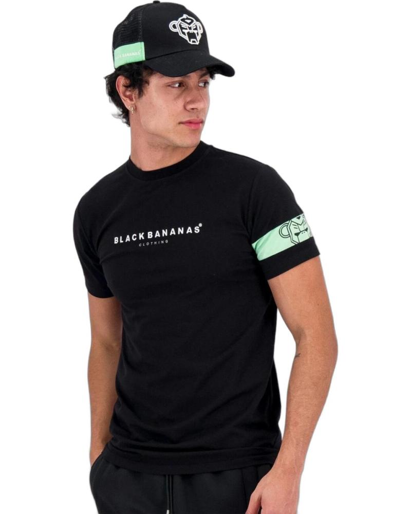 BLACK BANANAS CAMISETA COMMANDER TEE NEGRO BLACK BANANAS CAMISETA COMMANDER TEE NEGRO