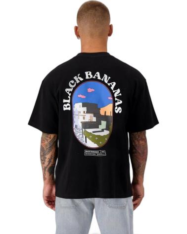 BLACK BANANAS CAMISETA FLIGHT OVERSIZE NEGRO