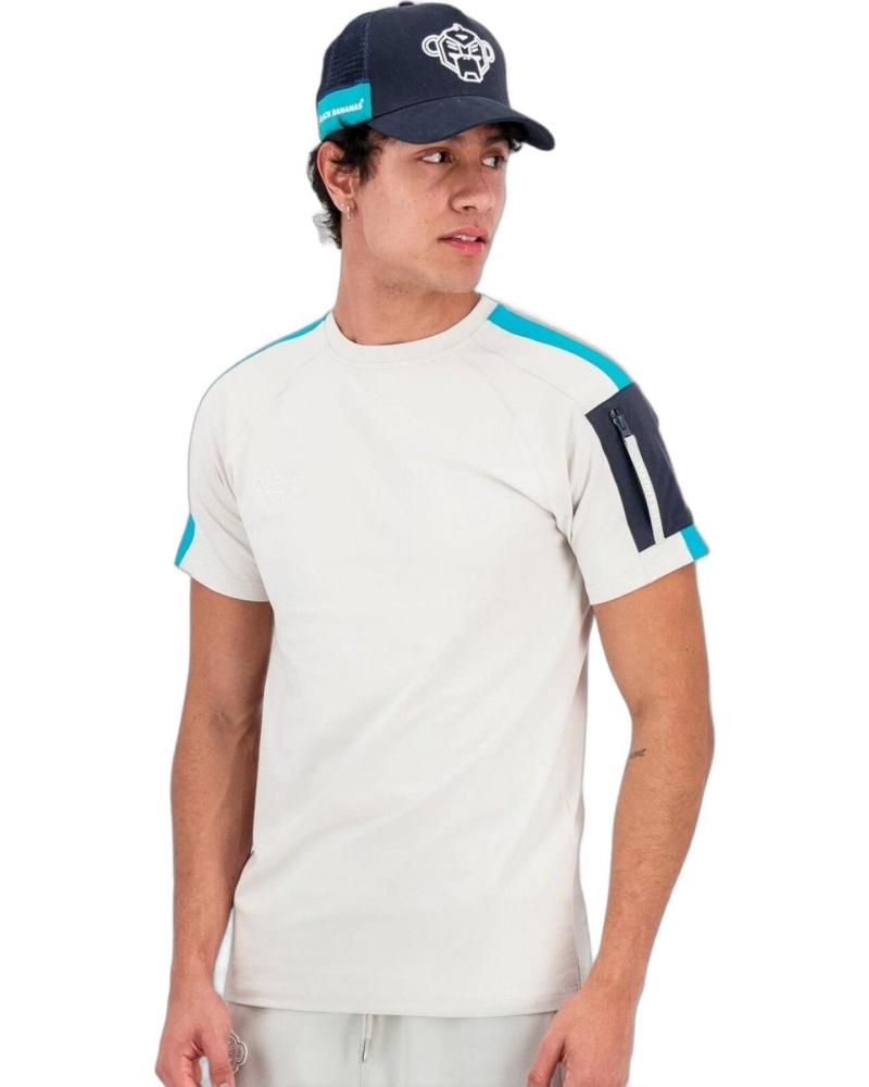 BLACK BANANAS CAMISETA GYBE TEE LIGHT GREY