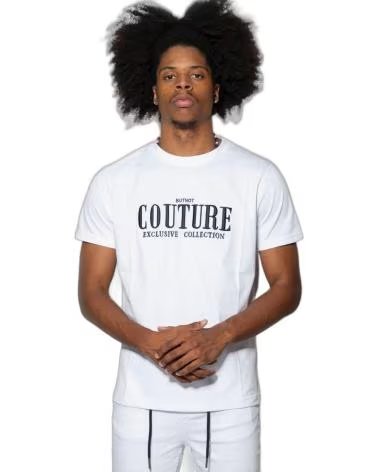 BUTNOT Camiseta Ricamo Couture Blanco