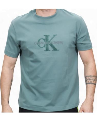 CALVIN KLEIN CAMISETA CHENILLE VERDE