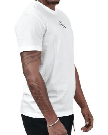 CALVIN KLEIN CAMISETA CON MONOGRAMA BLANCO CALVIN KLEIN CAMISETA CON MONOGRAMA BLANCO