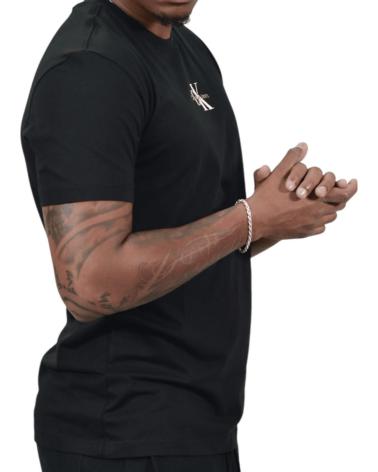 CALVIN KLEIN CAMISETA CON MONOGRAMA NEGRO CALVIN KLEIN CAMISETA CON MONOGRAMA NEGRO