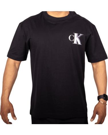 CALVIN KLEIN CAMISETA HOLGADA CON MONOGRAMA NEGRO