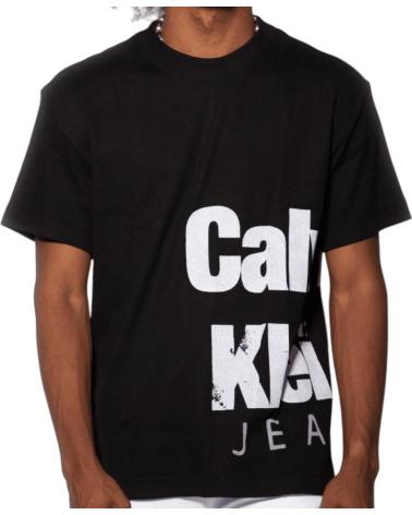 CALVIN KLEIN CAMISETA JEANS BOLD INSTITUTIONAL NEGRO