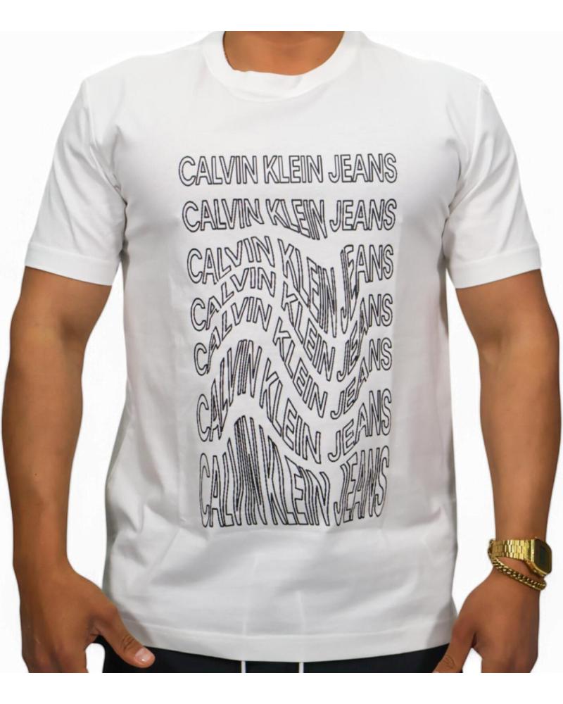 CALVIN KLEIN CAMISETA MULTILOGO 3D NEW BLANCO CALVIN KLEIN CAMISETA MULTILOGO 3D NEW BLANCO