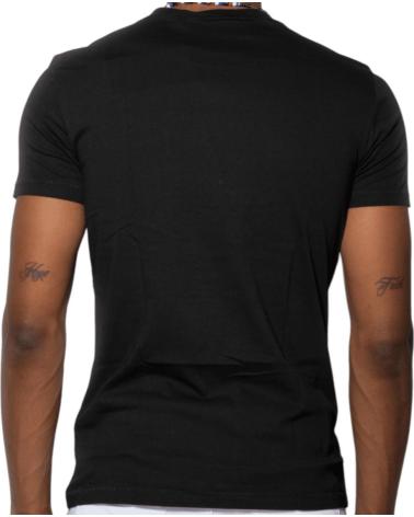 CALVIN KLEIN CAMISETA SLIM CON MONOGRAMA NEGRO CALVIN KLEIN CAMISETA SLIM CON MONOGRAMA NEGRO