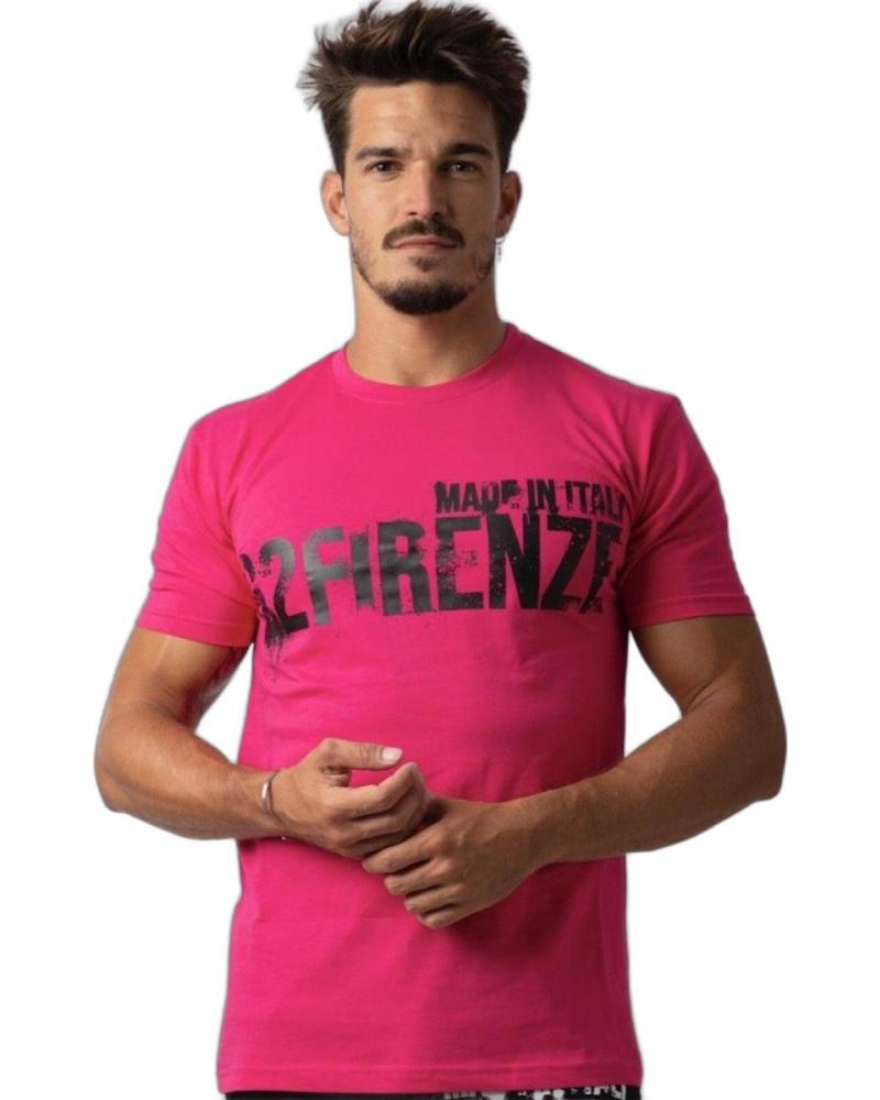 G2 FIRENZE CAMISETA SLIM BASIC SPRAY FUCSIA G2 FIRENZE CAMISETA SLIM BASIC SPRAY FUCSIA
