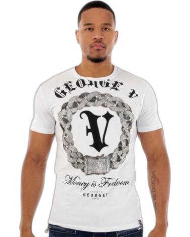 GEORGE V PARIS CAMISETA ANILLO GV BLANCO