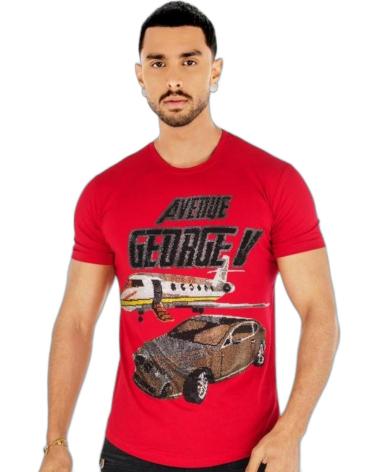 GEORGE V PARIS CAMISETA AVENUE ROJO