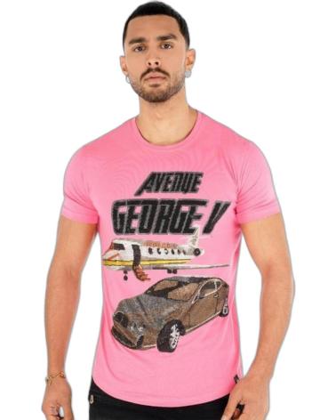 GEORGE V PARIS CAMISETA AVENUE ROSA
