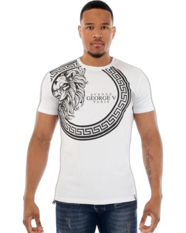 GEORGE V PARIS CAMISETA BARROCO CABEZA DE LEON BLANCO