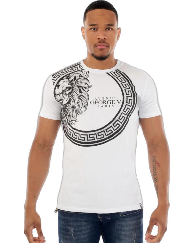GEORGE V PARIS CAMISETA BARROCO CABEZA DE LEON BLANCO GEORGE V PARIS CAMISETA BARROCO CABEZA DE LEON BLANCO