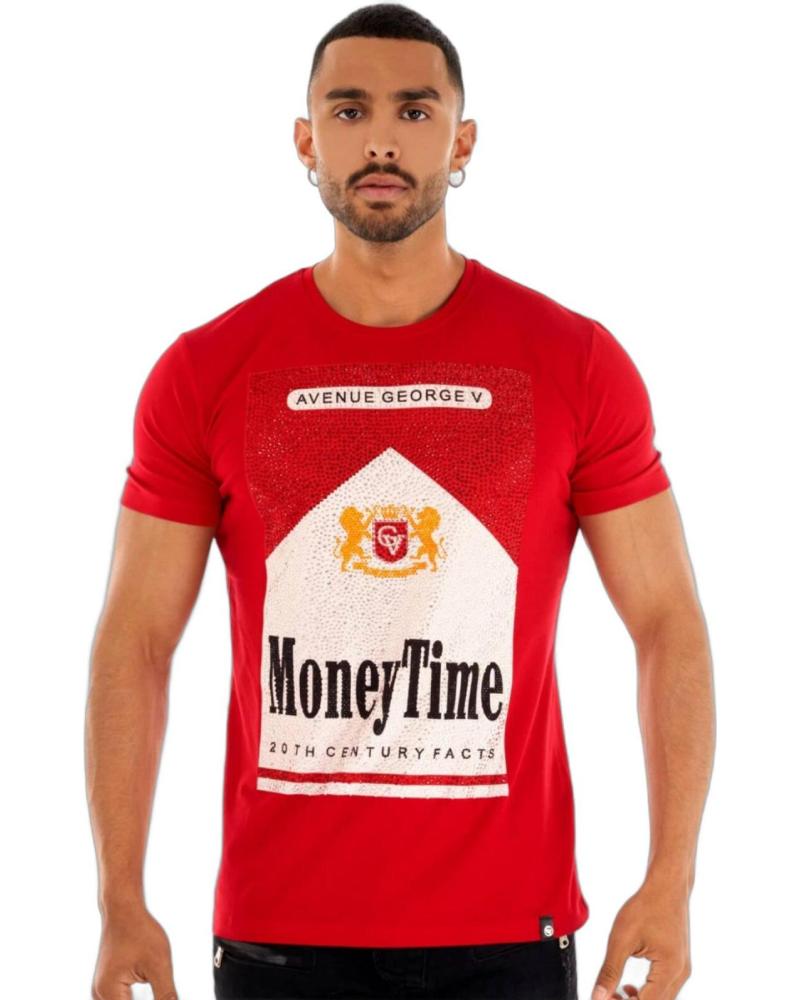 GEORGE V PARIS CAMISETA MONEY TIME ROJO GEORGE V PARIS CAMISETA MONEY TIME ROJO
