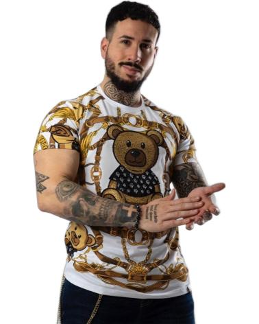 GEORGE V PARIS CAMISETA OSO TEDY BELT BLANCO