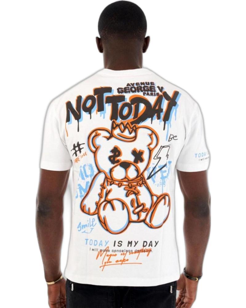 GEORGE V PARIS CAMISETA OVERSIZE NOT TODAY BLANCO GEORGE V PARIS CAMISETA OVERSIZE NOT TODAY BLANCO