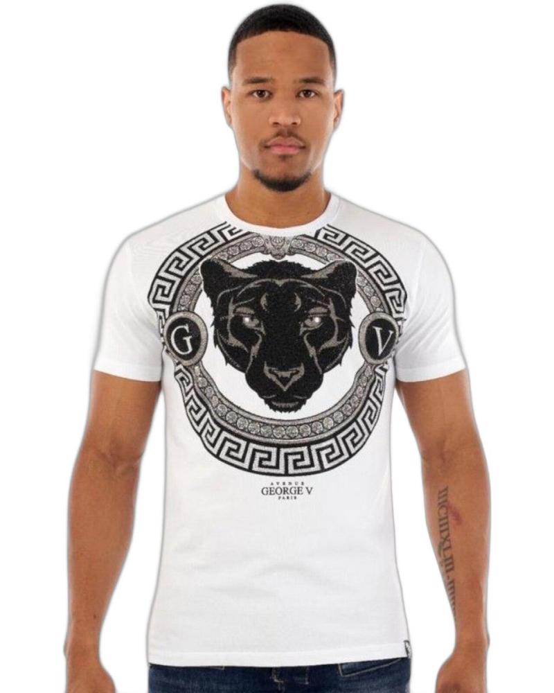 GEORGE V PARIS CAMISETA PANTERA BARROCO BLANCO GEORGE V PARIS CAMISETA PANTERA BARROCO BLANCO