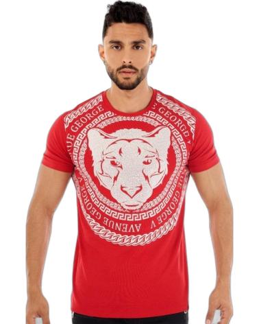 GEORGE V PARIS CAMISETA PANTERA GV BRILLANTE ROJO