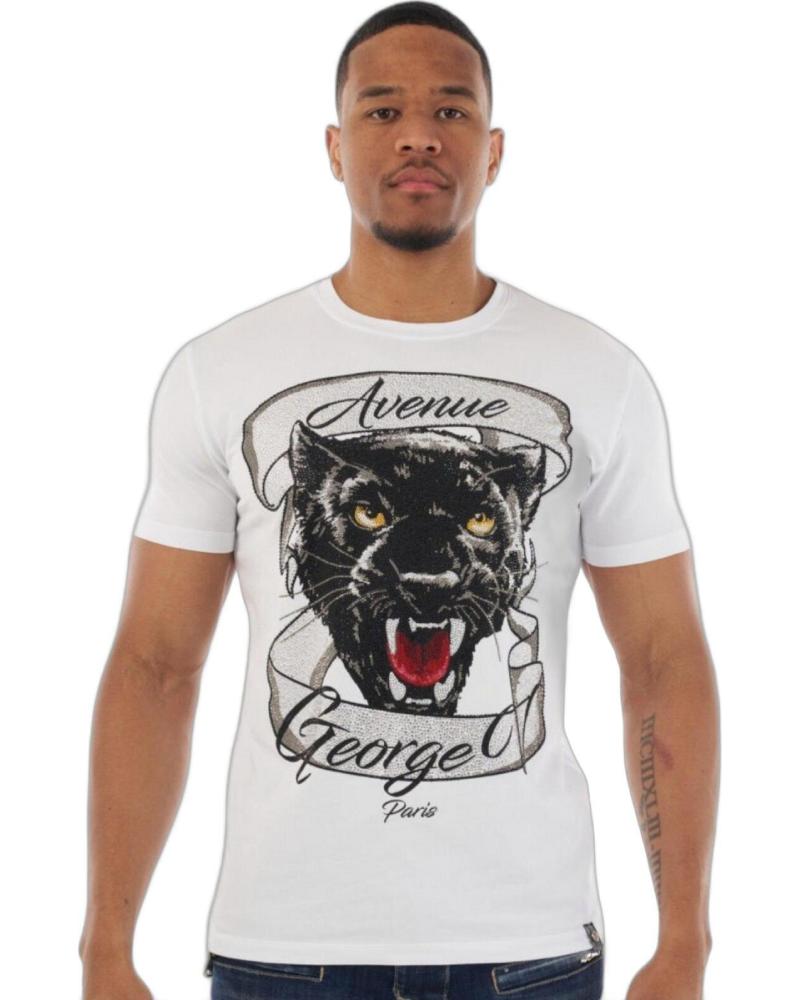 GEORGE V PARIS CAMISETA PANTERA SALVAJE GV BLANCO GEORGE V PARIS CAMISETA PANTERA SALVAJE GV BLANCO