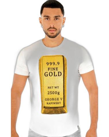 GEORGE V PARIS CAMISETA PARCHE LINGOTE DE ORO BLANCO