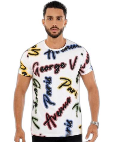GEORGE V PARIS CAMISETA PEDRERIA GV STREET BLANCO