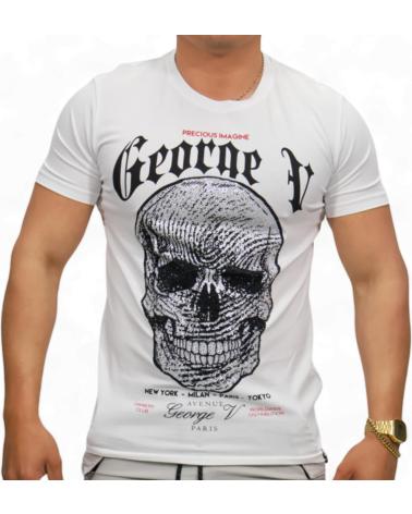 GEORGE V PARIS CAMISETA SHINY SKULL BLANCO