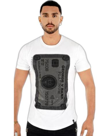 GEORGE V PARIS CAMISETA TARGETA CREDITO BLANCO