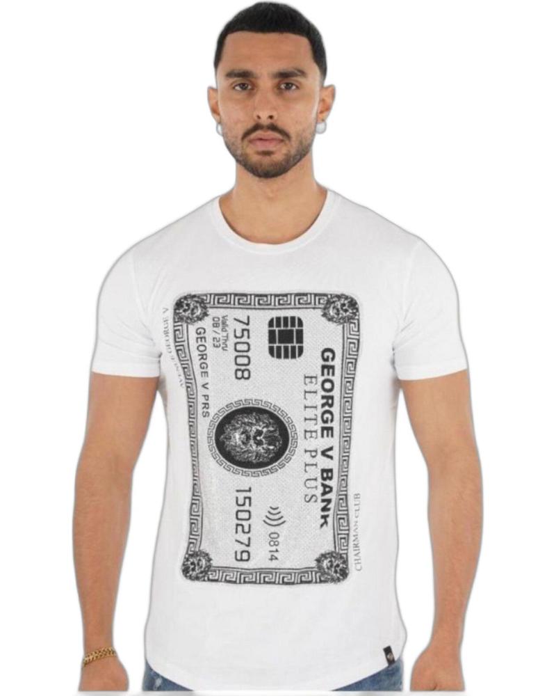 GEORGE V PARIS CAMISETA TARGETA CREDITO PREMIUN BLANCO
