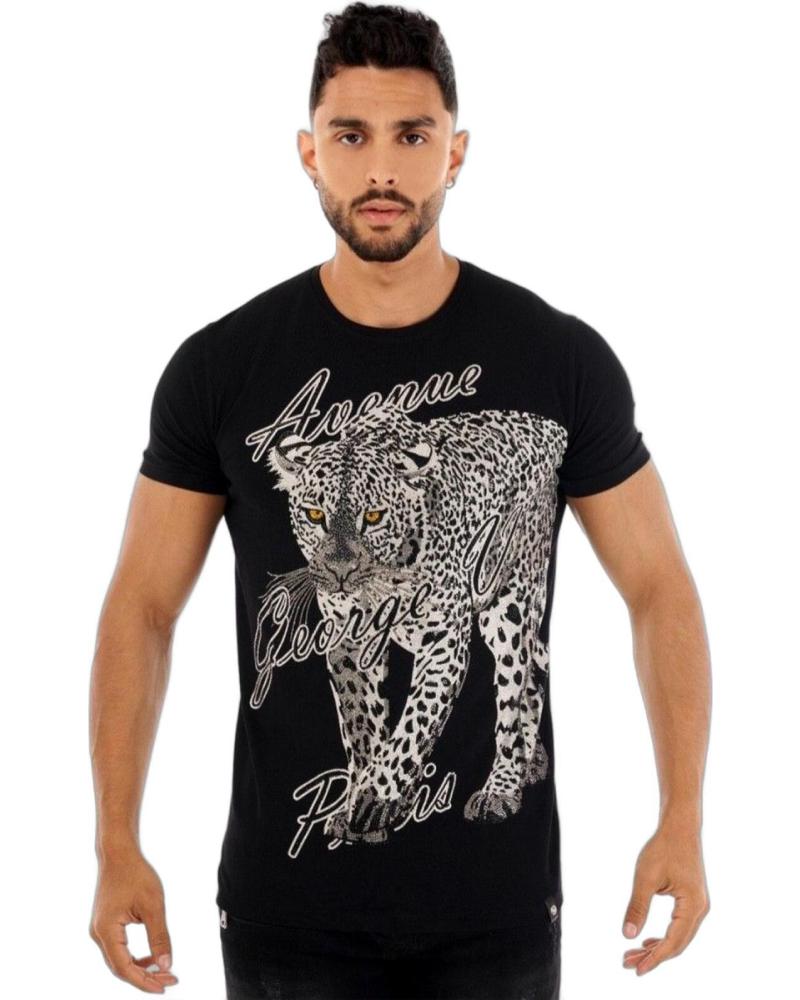 GEORGE V PARIS CAMISETA TIGRE BRILLANTE NEGRO GEORGE V PARIS CAMISETA TIGRE BRILLANTE NEGRO