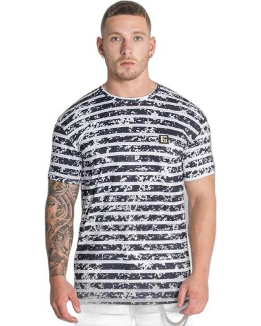 GIANNI KAVANAGH CAMISETA A RAYAS DISTURBIA BLANCO
