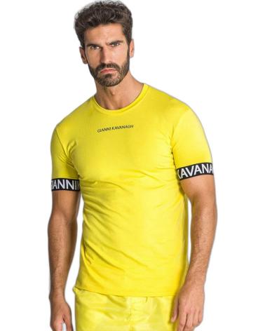 GIANNI KAVANAGH CAMISETA AJUSTADA PUMP AMARILLO
