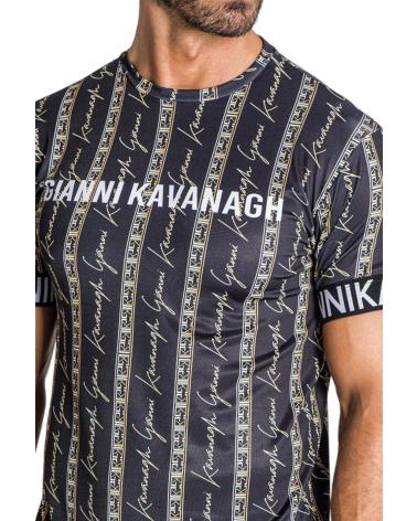 GIANNI KAVANAGH CAMISETA AJUSTADA SAFARI LUXE NEGRO