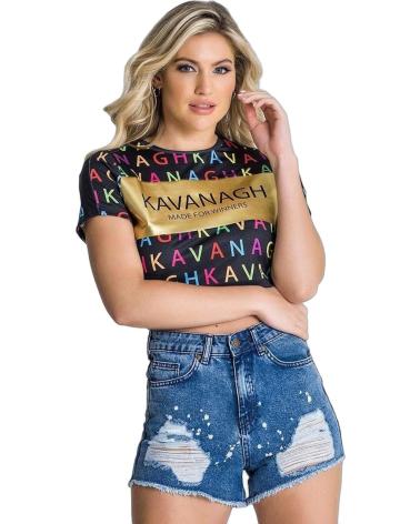 GIANNI KAVANAGH CAMISETA ALFABETO GANADORES NEGRO