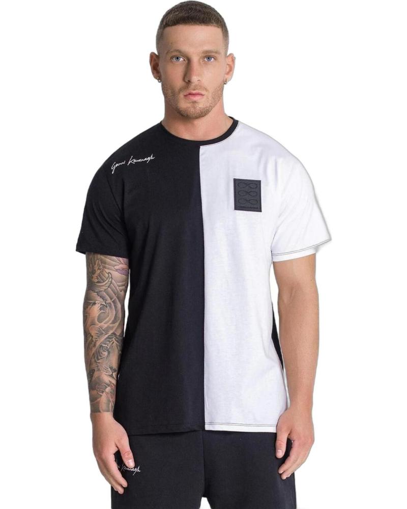 GIANNI KAVANAGH CAMISETA BLOCK NEGRO Y BLANCO