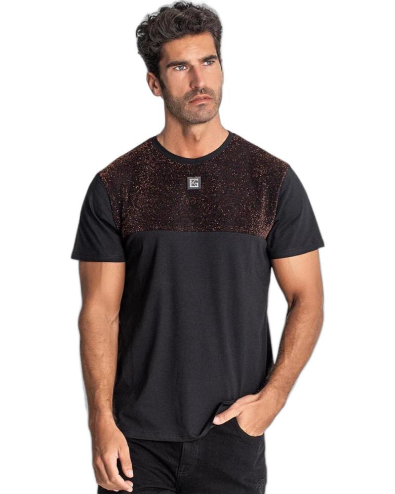 GIANNI KAVANAGH CAMISETA BLOCOS HERTBEAT NEGRO