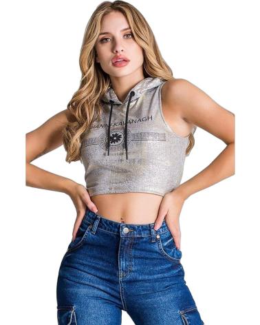 GIANNI KAVANAGH CAMISETA CON LOGO MECANICO PLATA