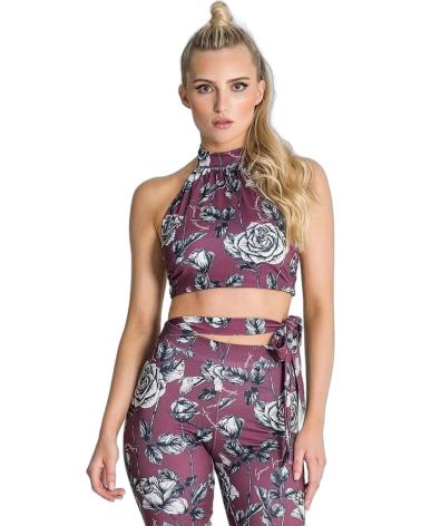 GIANNI KAVANAGH CAMISETA CUELLO ALTO NOVEL BURDEOS