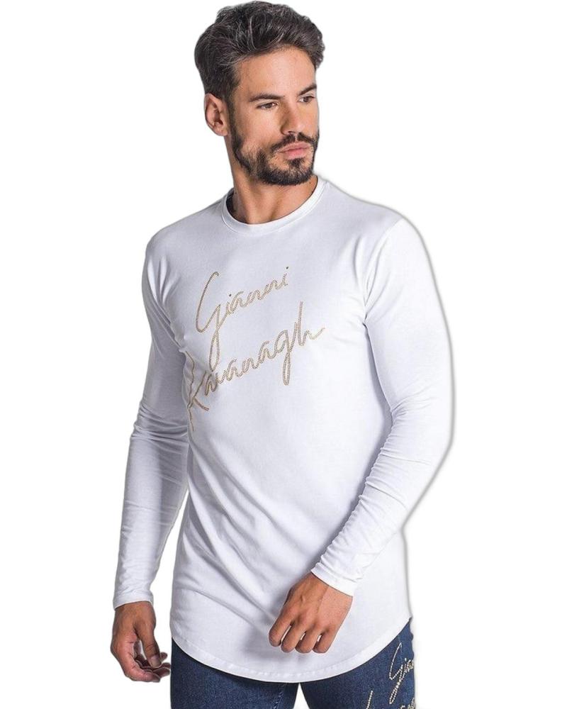 GIANNI KAVANAGH CAMISETA DIAMANTE BLANCO