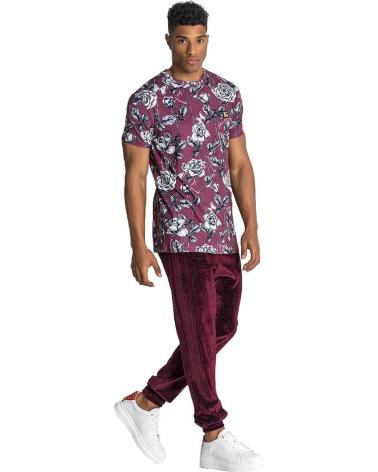 GIANNI KAVANAGH CAMISETA FLORAL NOVEL BURDEOS GIANNI KAVANAGH CAMISETA FLORAL NOVEL BURDEOS