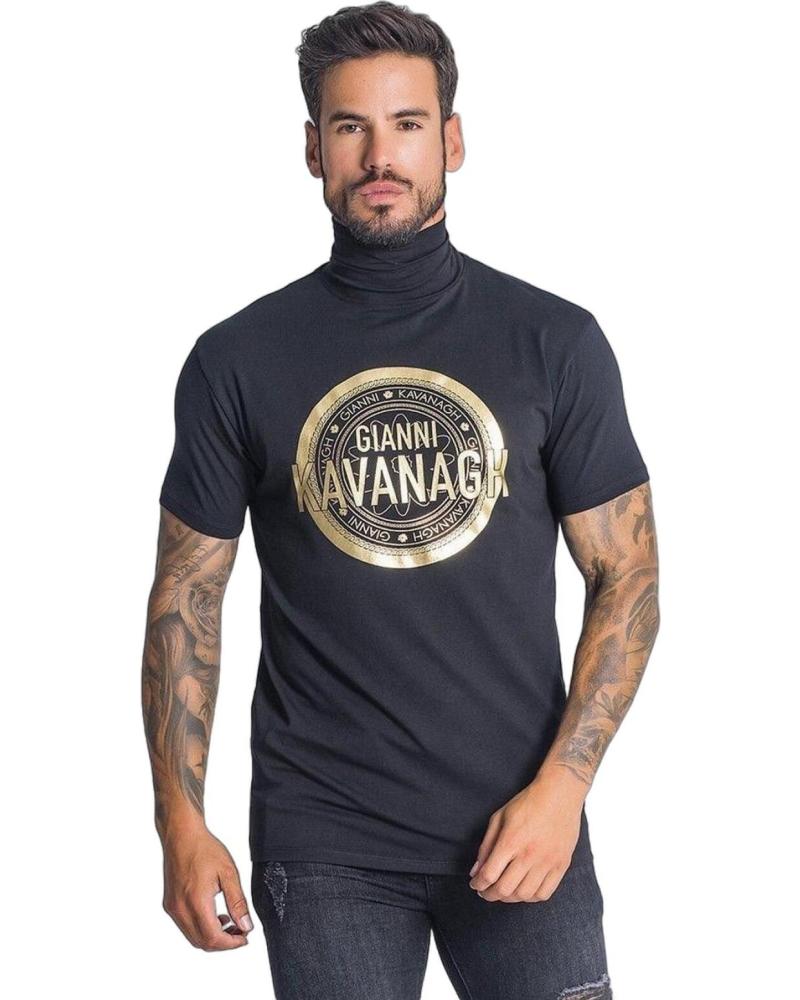 GIANNI KAVANAGH CAMISETA GOLDEN CUELLO ALTO NEGRO GIANNI KAVANAGH CAMISETA GOLDEN CUELLO ALTO NEGRO
