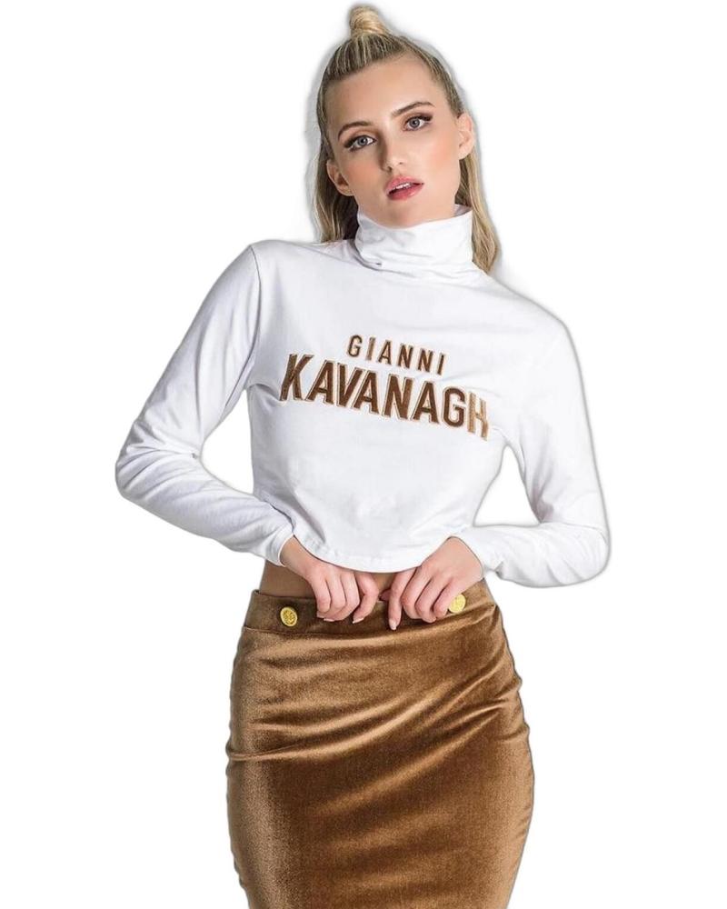 GIANNI KAVANAGH CAMISETA MANGA LARGA BRIVIDI BLANCO GIANNI KAVANAGH CAMISETA MANGA LARGA BRIVIDI BLANCO