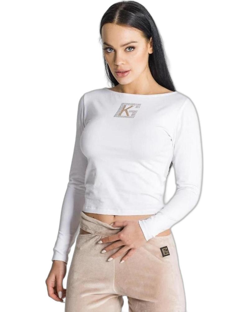 GIANNI KAVANAGH CAMISETA MANGA LARGA THAT IS HOT BLANCO