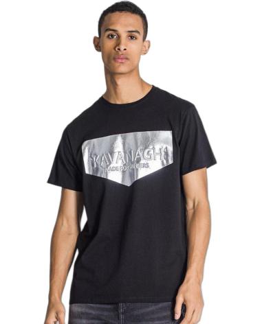 GIANNI KAVANAGH CAMISETA OVERSIZE LOTUS NEGRO