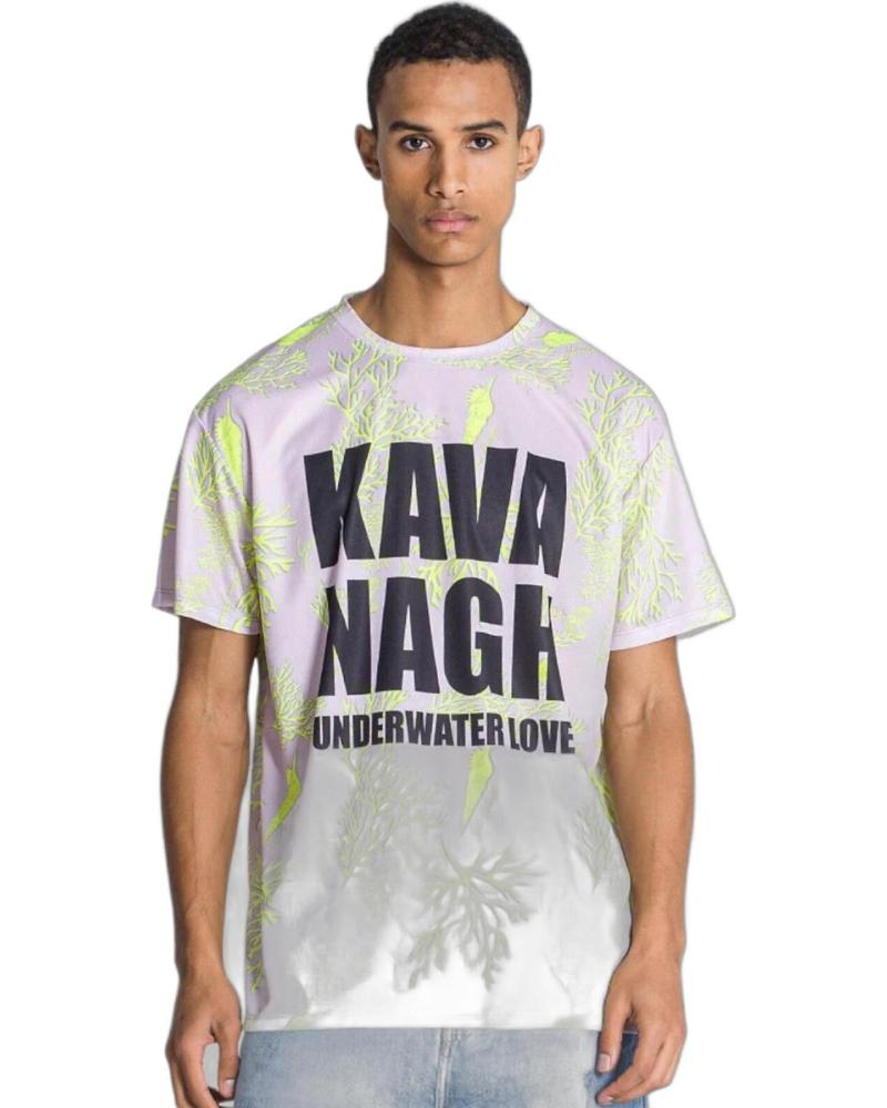 GIANNI KAVANAGH CAMISETA OVERSIZECON LAVANDA BLANCO GIANNI KAVANAGH CAMISETA OVERSIZECON LAVANDA BLANCO