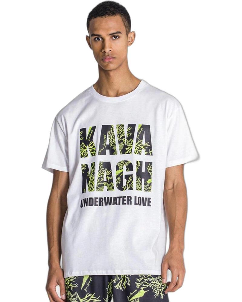 GIANNI KAVANAGH CAMISETA OVERSIZECON LOGO UNDERWATER BLANCO GIANNI KAVANAGH CAMISETA OVERSIZECON LOGO UNDERWATER BLANCO