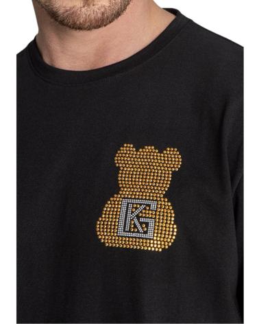 GIANNI KAVANAGH CAMISETA PRECIOUS BEAR NEGRA