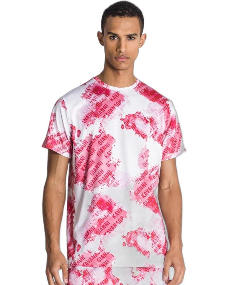 GIANNI KAVANAGH CAMISETA SOMBREADO ROSA LOTUS BLANCO GIANNI KAVANAGH CAMISETA SOMBREADO ROSA LOTUS BLANCO