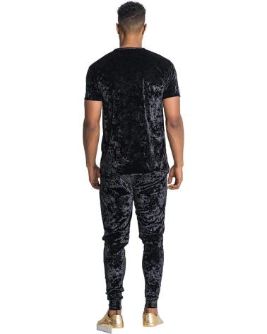 GIANNI KAVANAGH CAMISETA TERCIOPELO BRIVIDI NEGRO GIANNI KAVANAGH CAMISETA TERCIOPELO BRIVIDI NEGRO